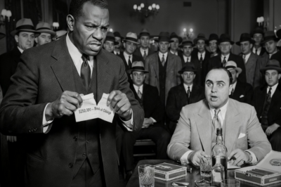 Bumpy Johnson Rompió el Cheque de $250,000 de Capone — 60 Hombres Quedaron en SHOCK