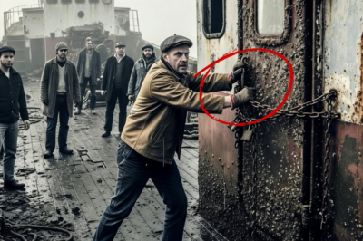 Barco fantasma hallado en 1972 — la marea baja revela camarotes cerrados desde el exterior