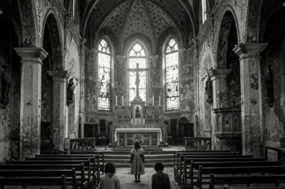 En Oaxaca hallaron una iglesia cerrada — los rezos de los niños aún resonaban en el altar vacío