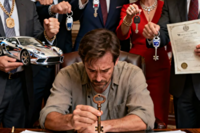 Un hombre hereda un remolque viejo y luego echa un vistazo al interior