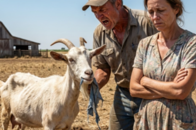 La cabra era tan FLACA que iban a matarla Pero esa tarde les salvó la vida a todos de este modo 😭