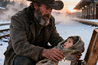  En Año Nuevo, abandonada con una nota: “Hija de nadie” — el ranchero dijo: Desde hoy, eres mi hija