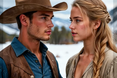 El deseo de fin de año del vaquero se cumplió cuando ella llegó cabalgando al pueblo