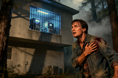 El hombre descubrió la misteriosa casa sin entrada y llamó a la policía después de ver lo que había dentro.