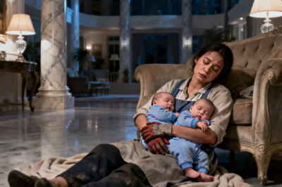 “Dormida en el Suelo con los Hijos del Jefe – Su Reacción fue Inesperada”