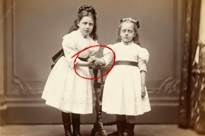 Esta foto de 1888 de dos hermanas tomadas de la mano parecía dulce, hasta que la restauración reveló lo peor.