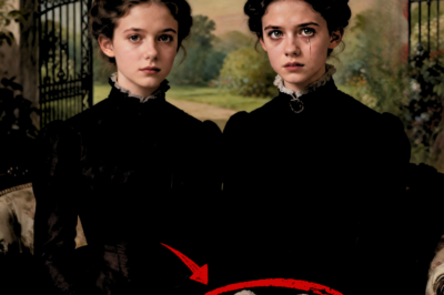 Este retrato de dos hermanas de 1901 parece inofensivo, hasta que ves lo que una sostiene.