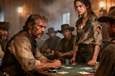 Un Ranchero Ganó a una Joven “Inútil” en una Mesa de Póker… y Jamás Imaginó lo que Ella Escondía