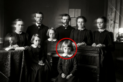 El retrato familiar de 1888 parece normal, hasta que los historiadores se centran en el niño