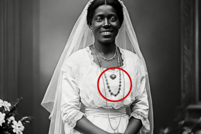 Retrato de novia inquietante de 1904: El collar que esconde un oscuro secreto