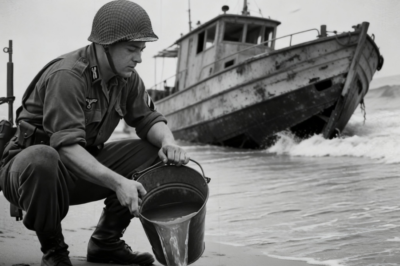 Cómo un truco “tonto” con un balde desarmó 40 minas alemanas sin explotar.