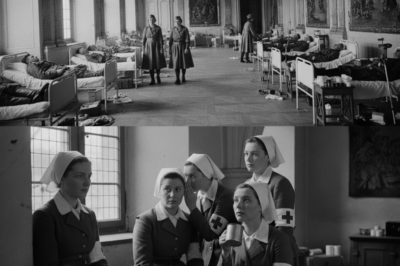 Las enfermeras alemanas quedaron atónitas cuando los soldados estadounidenses saludaron su valentía