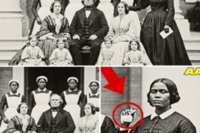 Este retrato de plantación de 1859 parece pacífico, hasta que ves lo que se esconde en la mano del esclavo.