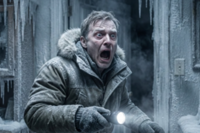 Un hombre encuentra una casa congelada y palidece al darse cuenta de lo que hay dentro.