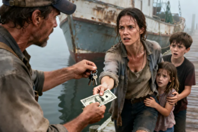 La Viuda con 2 Hijos Compró un Barco por $100… Pero un Secreto Oculto Dentro Cambió su Vida