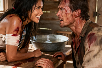 “Ahora eres mía”, dijo la apache después de que el vaquero la salvó de los lobos salvajes.