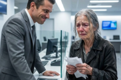  Empleado del Banco Se Burla de Abuela, Pero No Sabía Quién Estaba Detrás de Ella
