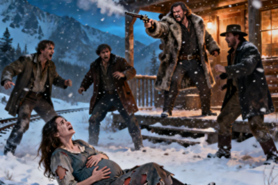 “Por favor, no me patees… ya estoy herida”, gritó la niña embarazada. Entonces el hombre de la montaña hizo esto.