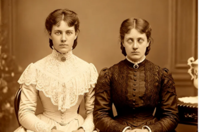 Este retrato de dos hermanas de 1897 parece inofensivo, hasta que te fijas en sus ojos.