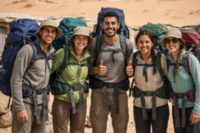  Cinco mochileros desaparecieron en Sahara en 2002 — 19 años después satélite captó refugio