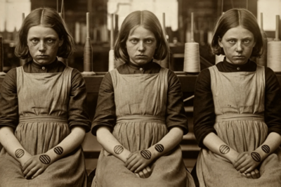 Foto de 1901: niño sonriendo parecía inocente—hasta que el zoom mostró la señal de peligro