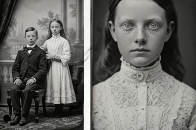 Foto de 1920: una pareja posando parecía normal—hasta que la restauración reveló una amenaza