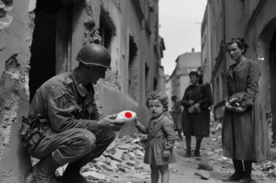 Las madres alemanas no podían creer que los soldados estadounidenses alimentaran a sus hijos