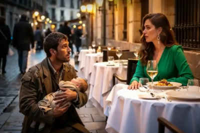 _¿Puedo Comer Sus Sobras, Señora__ — Pero Al Mirarlo A Los Ojos, La Millonaria Lo Cambió Todo