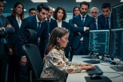 CEO Entra en Pánico al Fallar el Sistema — Hija del Conserje lo Repara y Sorprende a Todos 