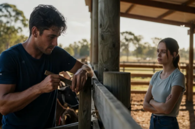 HOMBRE SOLTERO FUE A PEDIR TRABAJO EN UNA GRANJA…SIN IMAGINAR QUE UNA MILLONARIA CAMBIARÍA SU VIDA