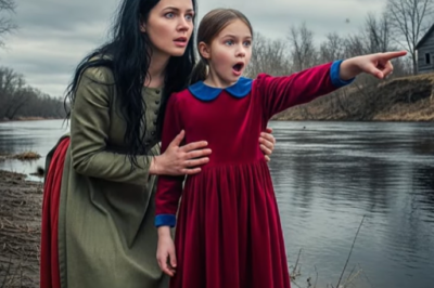 “Mamá, Hay Algo Brillando En El Lago Lo Que La Niña Encontró Cambió Sus Vidas Para Siempre…..