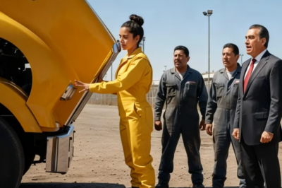 “NI 5 TÉCNICOS PUDIERON ENCENDER ESE CAMIÓN”, se burlaron… hasta que llegó ella