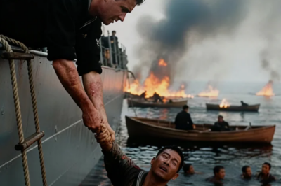 Pudo haber matado a 600 estadounidenses en 45 segundos, pero en cambio los vio rescatar a enemigos que se estaban ahogando