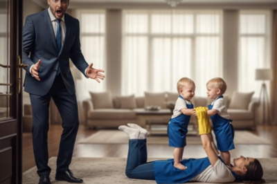 EL MILLONARIO FINGIÓ IRSE DE VIAJE Y DESCUBRIÓ LO QUE LA NIÑERA ESCONDÍA CON SUS HIJOS