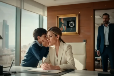 Hay una cámara en tu oficina — El Niño Advierte a la Millonaria, Que Desenmascara al Novio