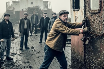 Barco fantasma hallado en 1972 — la marea baja revela camarotes cerrados desde el exterior