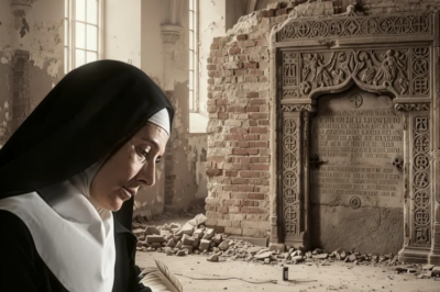 Monja perdida en 1958 — restauración del convento descubre una celda sellada con oraciones talladas