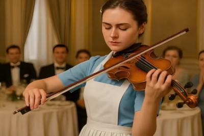 “Si TOCAS ESTE VIOLÍN… ME CASO CONTIGO” — El Millonario SE BURLÓ, pero la Camarera CALLÓ a TODOS