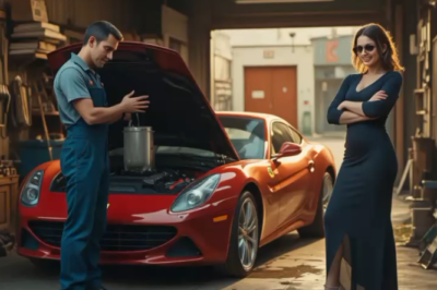 “Tu Ferrari Estará Listo En 15 Minutos”, Dijo El Mecánico Humilde. La Millonaria Rió…