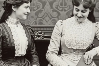 Retrato de Dos Mujeres Parecía Inofensivo… Hasta que Notaron Lo Que Sostenía en la Mano