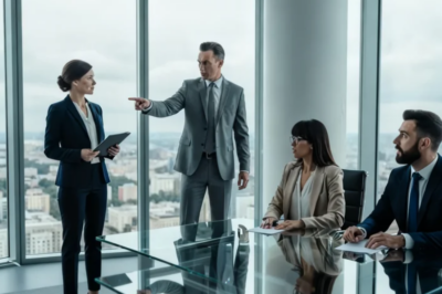“¡Largo de aquí!” Una mujer fue humillada en su entrevista pero su esposo CEO despidió a todos