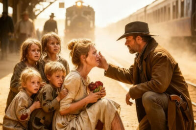 “La Viuda Temblando en el Granero Rogó Ayuda… El Vaquero Solitario Dijo: ‘Quédate y Serás Mi Todo’