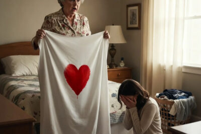 La joven novia cambiaba las sábanas todos los días… hasta que su suegra levantó la manta y vio la sangre debajo…