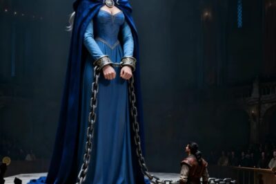 La giganta infértil iba a ser sacrificada por no poder procrear. Hasta que un hombre la reclamó.