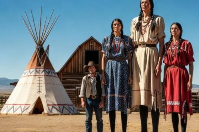 “Despertó y Encontró 3 GIGANTES Hermanas Apache en su Granero… El Jefe Dijo: ‘Serás Su ESPOSO’ 😱💔”