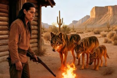Lobos heridos le ruegan a un Apache que los deje entrar en el rancho. Él queda sorprendido por lo…