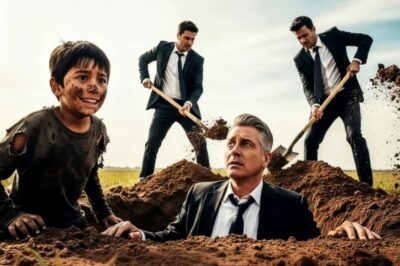 Un Niño Sin Hogar Vio Enterrar Vivo a un Multimillonario… Su Decisión Cambió Todo Siempre