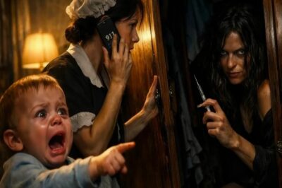 EL BEBÉ MILLONARIO SEÑALABA SIEMPRE EL ARMARIO — LA LIMPIADORA LO ABRIÓ Y LLAMÓ AL 911