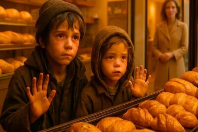 NIÑOS SIN HOGAR NO PUEDEN COMPRAR PAN… HASTA QUE LA MILLONARIA APARECE Y LO CAMBIA TODO…