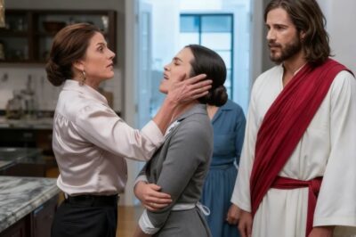 “TU MADRE ES LIMOSNERA Y TÚ INÚTIL” UNA MILLONARIA ABOFETEA A SU SIRVIENTA | JESÚS APARECE